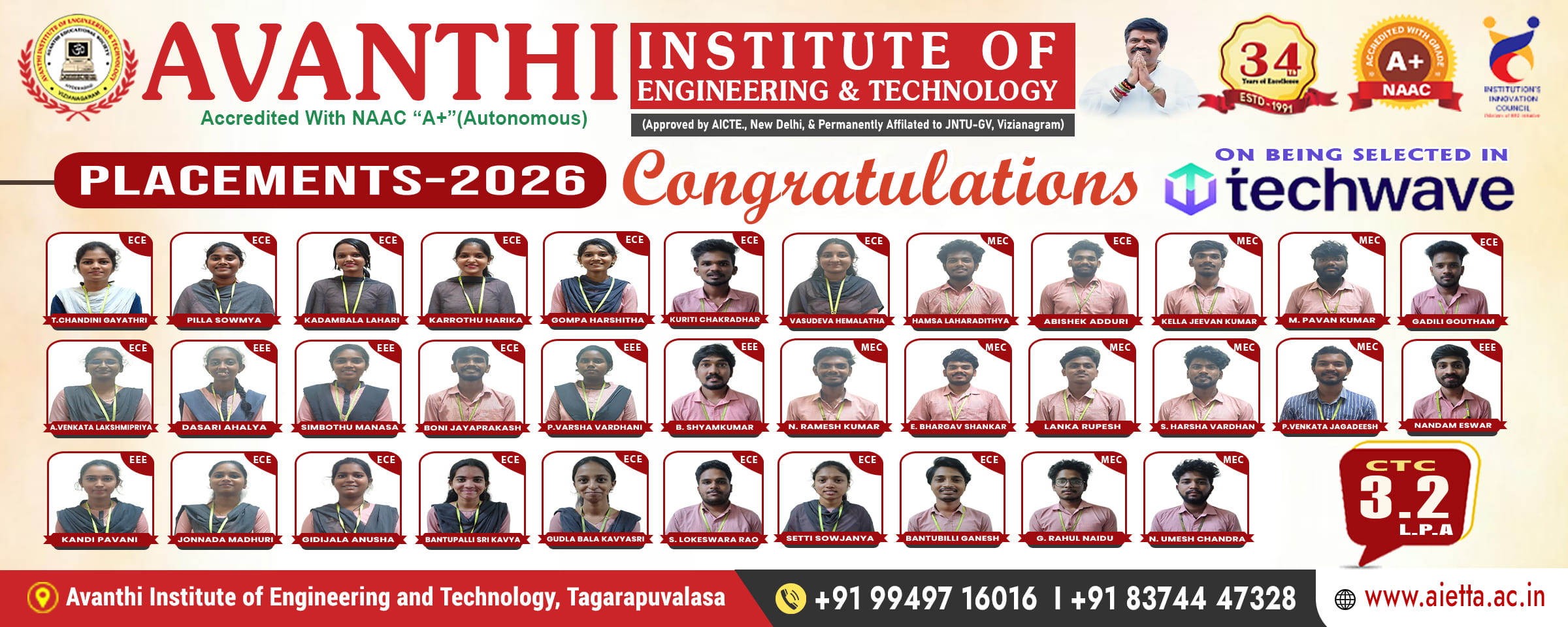 Placement Success 2026